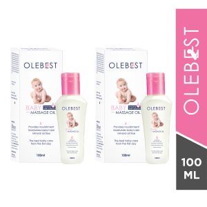 Olebest Baby Massage Oil-100Ml(Pack Of 2)