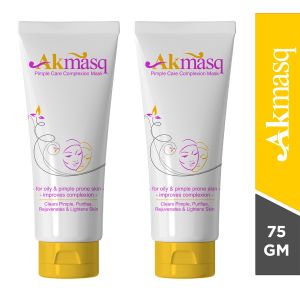 Akmasq Pimple Care Complexion Mask-75 Gm (Pack Of 2)