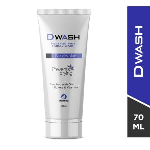 Dwash Creamy Moisturising Face Wash-70ml