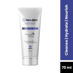 Dwash Creamy Moisturising Face Wash-70ml