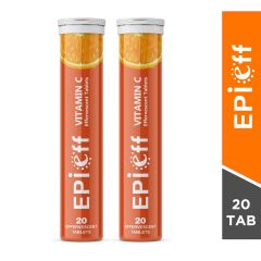 Epieff Vitamin C Skin Lightening Effervescent Tablets (Pack Of 2)