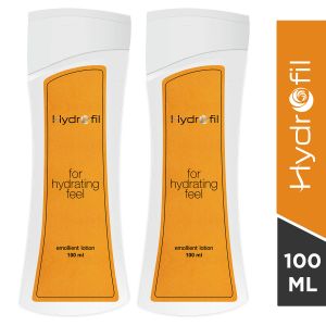 Hydrofil Emollient Lotion For Hydrating Feel 100ml (Pack Of 2)