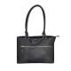 Leather stylish everyday use black tote shoulder  hand bag for girls & women