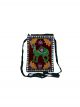 Traditional Embroidery Velvet Mobile Pouch