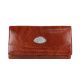 Stylish leather brown wallet