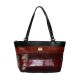 Stylish leather multi color Hand bag