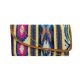 Lely's Multicolored Ethnic Pattern Clutch For Women