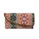 Lely's Women's Multicolored Clutch With Ethnic Pattern