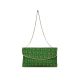 Lely's Green Synthetic Clutch For Women