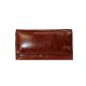 Lely's Leather Brown Wallet For Women