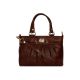 Lely's Spring Collection Brown Leather Hand Bag For Women