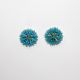 EMM's Blue Color Crystal Stylish Stud Earrings For Women And Girls