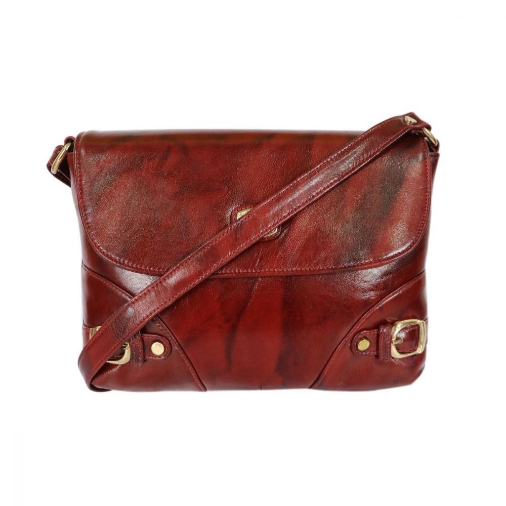 pure leather sling bags
