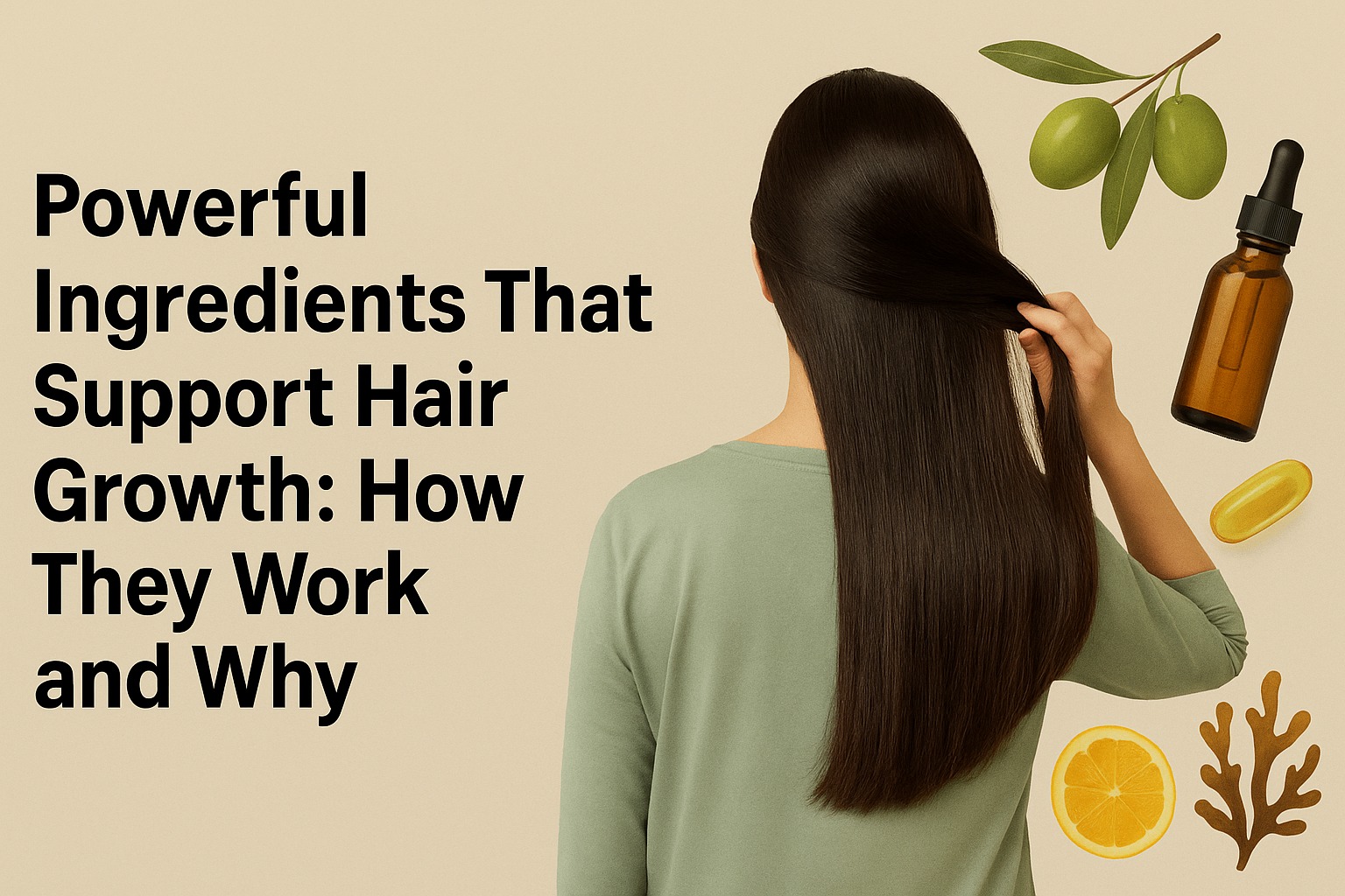Powerful Ingredients That Support Hair Growth: How They Work and Why
