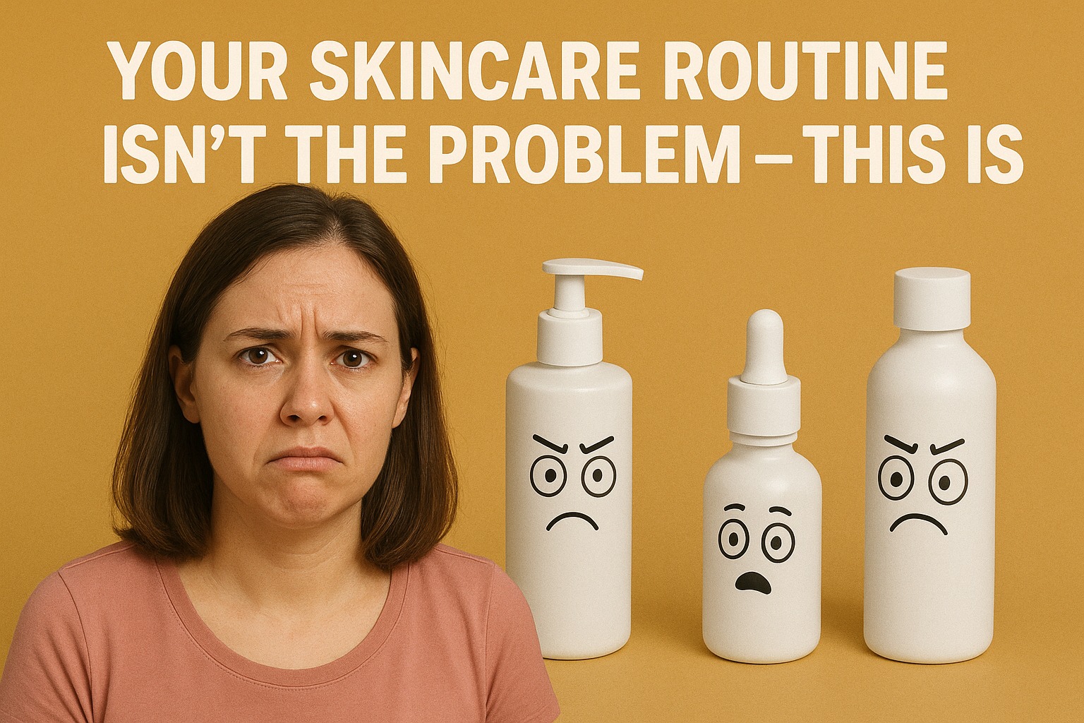 Your Skincare Routine Isn’t the Problem — This Is