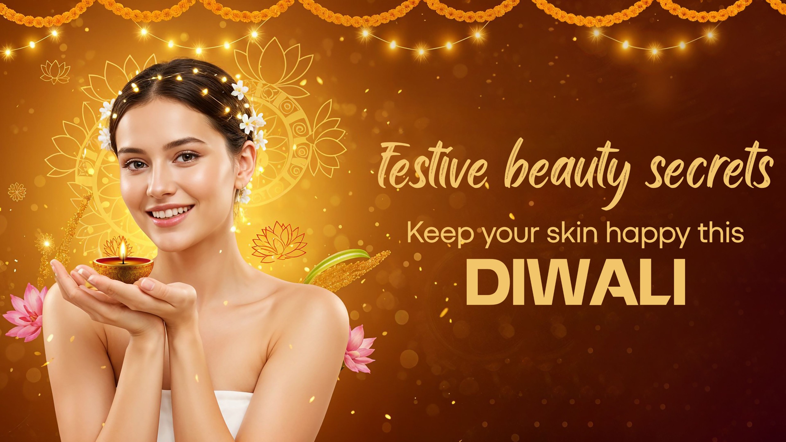 Festive Beauty Secrets: Keep Your Skin Happy This Diwali